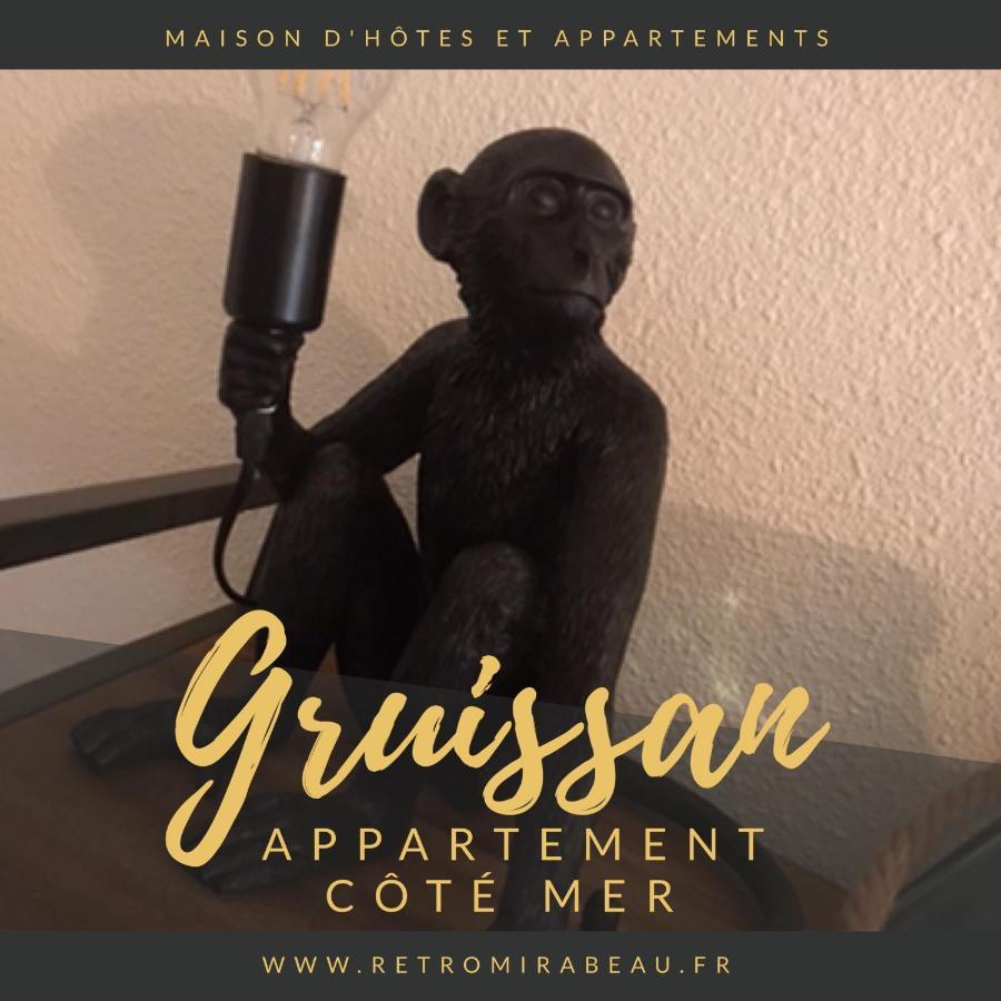 Retromirabeau "Cote Mer" - 29M2 - Lumineux - Terrasse Loggia - Vue Marina - Parking Securise - 2 A 3 Pers - Emplacement Top - Cheques Vacances Connect Gruissan Kültér fotó