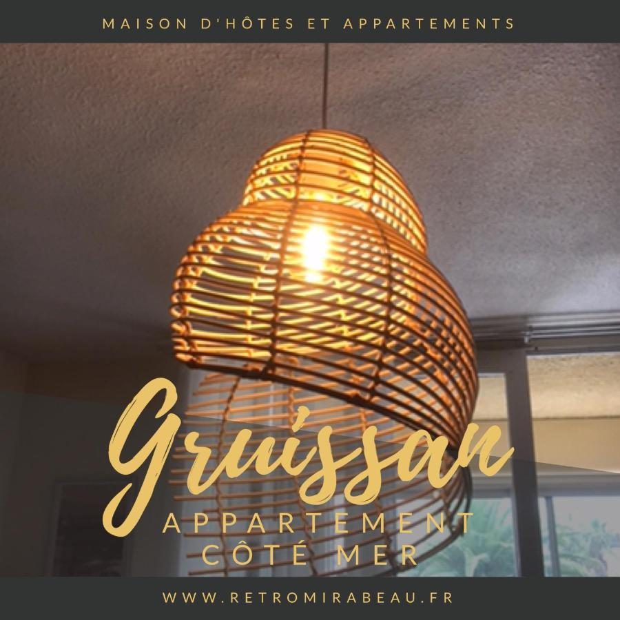 Retromirabeau "Cote Mer" - 29M2 - Lumineux - Terrasse Loggia - Vue Marina - Parking Securise - 2 A 3 Pers - Emplacement Top - Cheques Vacances Connect Gruissan Kültér fotó
