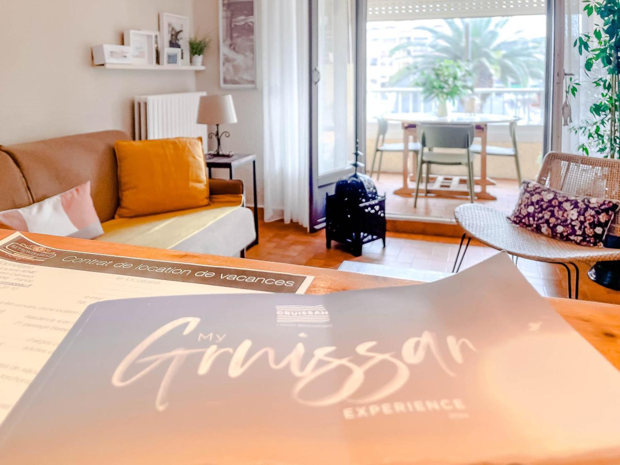 Retromirabeau "Cote Mer" - 29M2 - Lumineux - Terrasse Loggia - Vue Marina - Parking Securise - 2 A 3 Pers - Emplacement Top - Cheques Vacances Connect Gruissan Kültér fotó