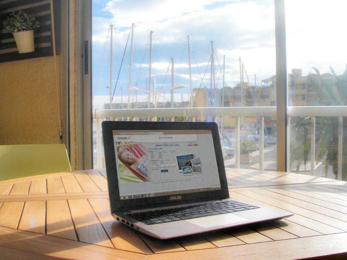 Retromirabeau "Cote Mer" - 29M2 - Lumineux - Terrasse Loggia - Vue Marina - Parking Securise - 2 A 3 Pers - Emplacement Top - Cheques Vacances Connect Gruissan Kültér fotó